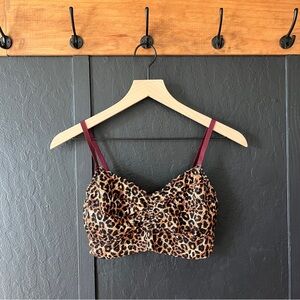 PINK Victoria’s Secret Leopard Lace Bralette